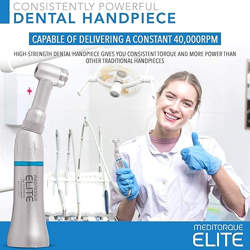 Miniatura 5 de Medidenta ME-E40FGP Elite Pulsador Contra Ángulo, 40K Friction Grip