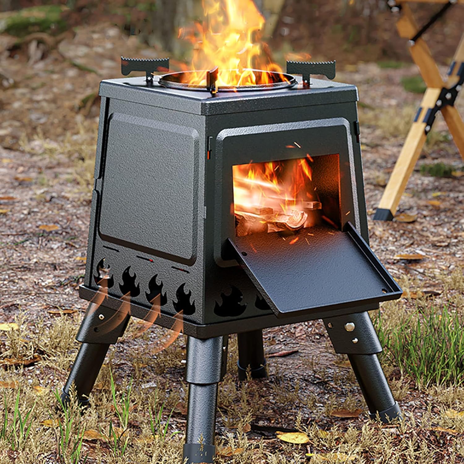 Faltbarer Holzofen,Camping Stove,Wood Burner,Portable Wood Stove