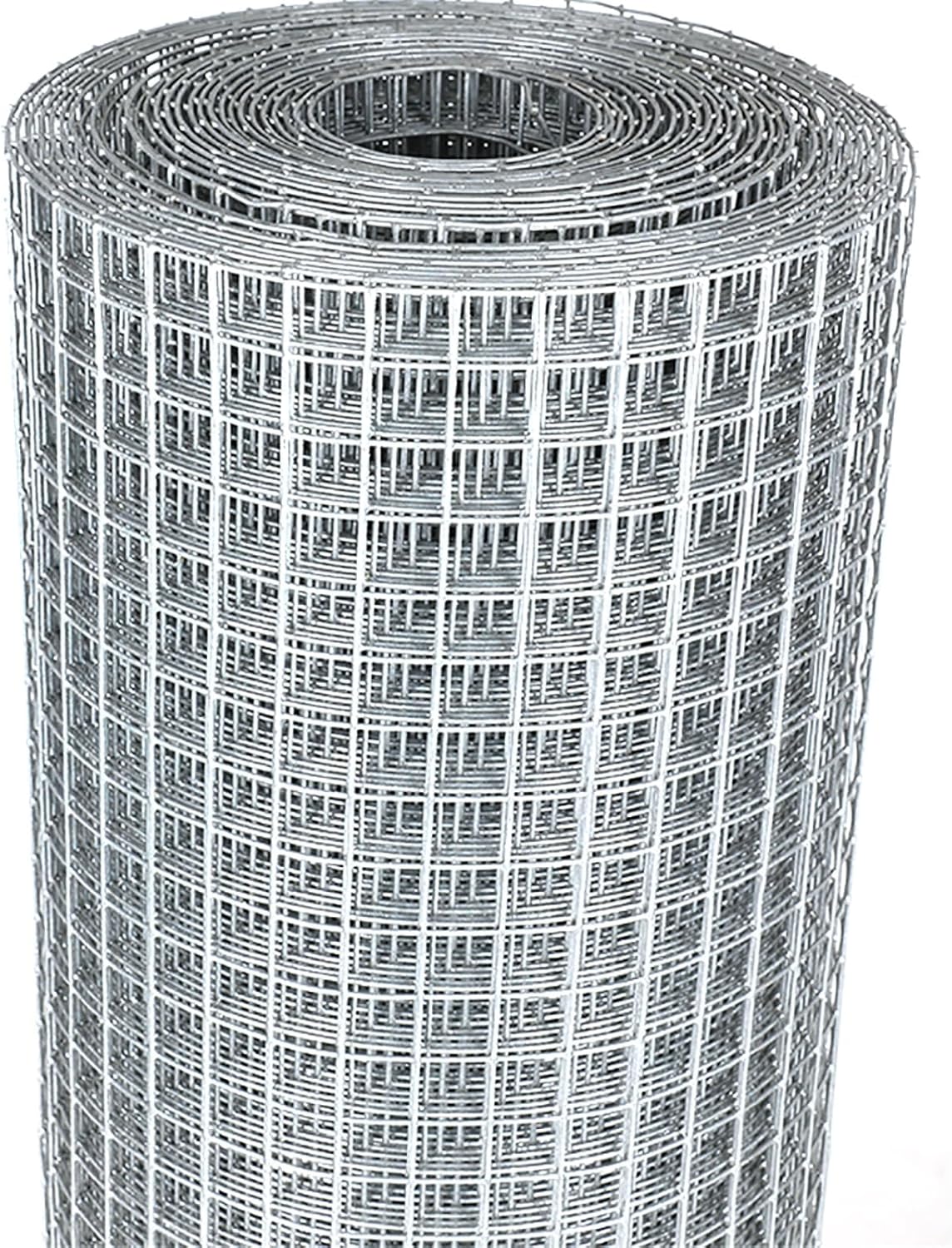 Galvanized Steel Fencing Wire Roll, Garden Chicken Wire Animals Enclosure, Welded Mesh Galvanised Steel Wire, for Vent, Cage, Garden, Window Screen, Filter Mesh ( Color : 400mesh , Size : 1*1m/3.3*3.3