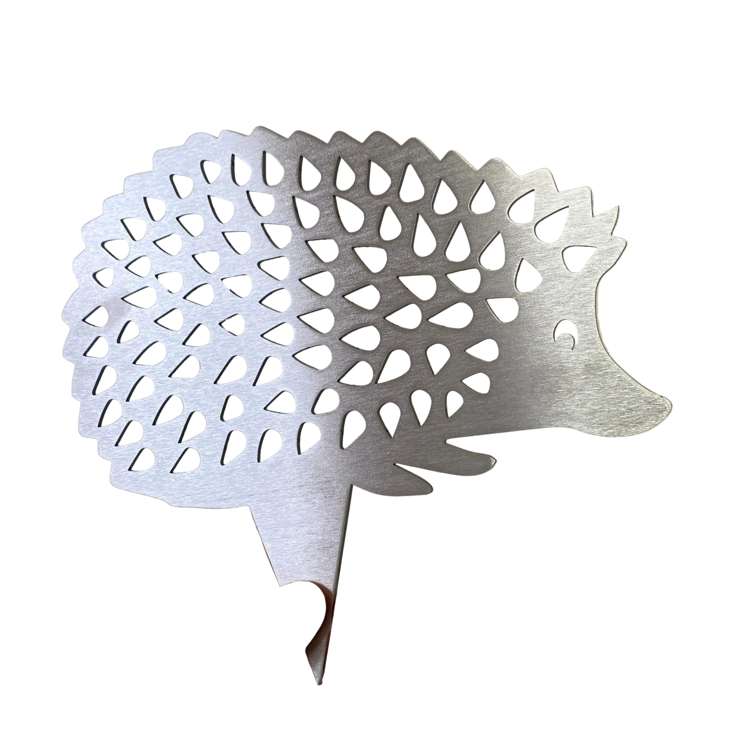 Image Industry Steel Hedgehog Garden Ornament Rustic Metal Sculpture Outdoor Decor