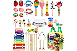Kids' Rhythm Revolution: A Sonic Tapestry of 33 Instruments