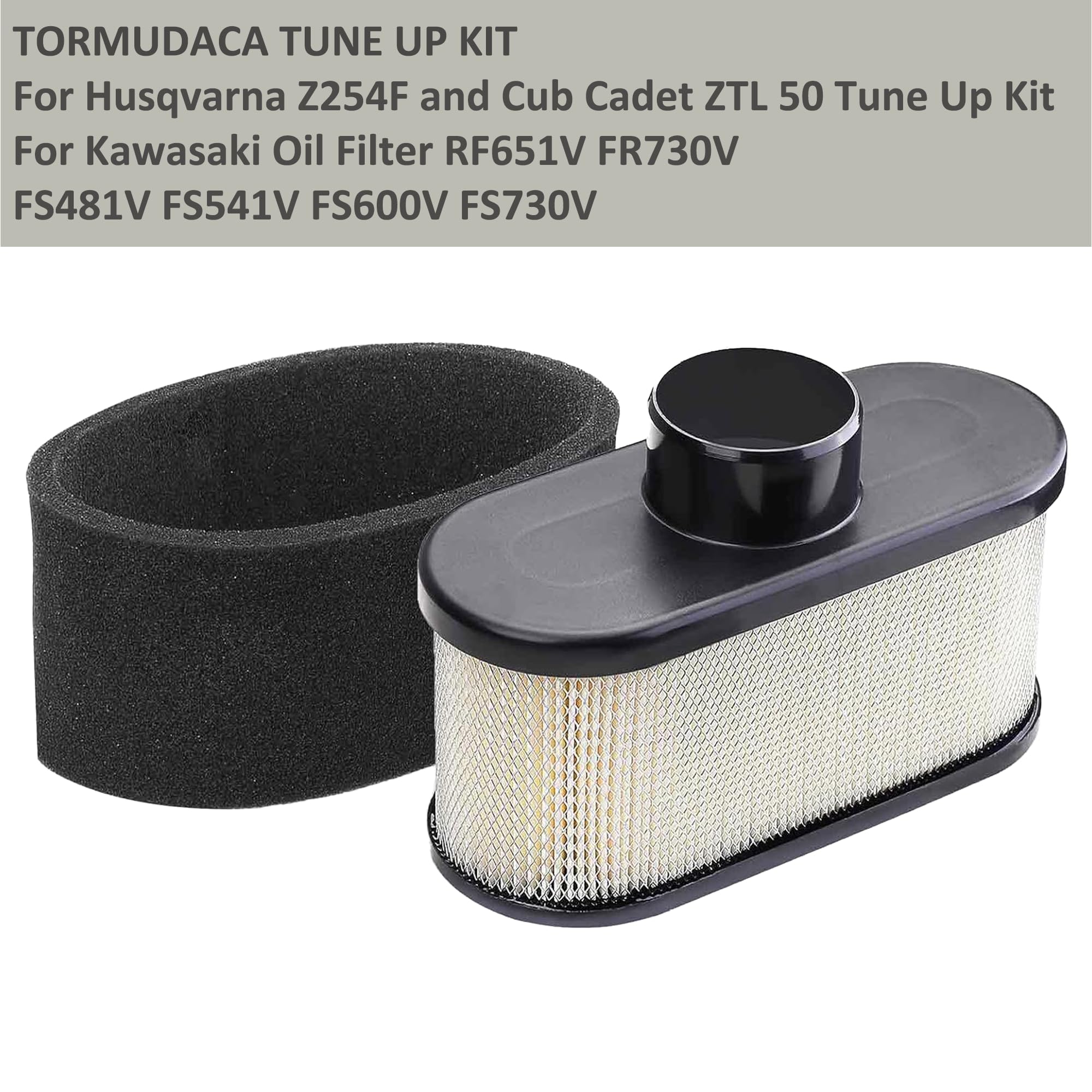 Air Filter Tune Up Kit Compatible with Husqvarna Z254F Parts