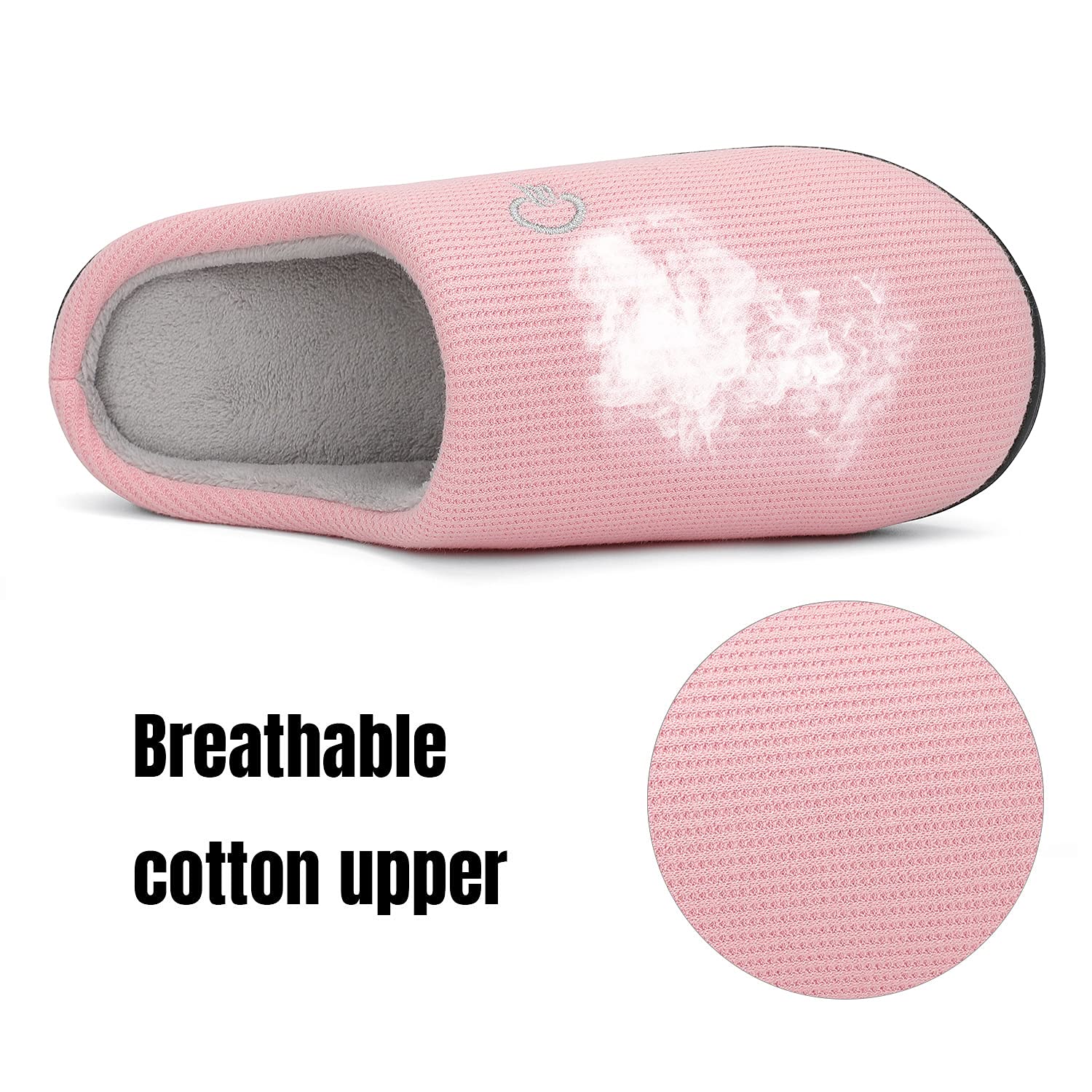 Mishansha Pantofole Uomo in Memory Foam da Donna Pantofole Morbide e Calde per la Casa Taglia 36-47 EU