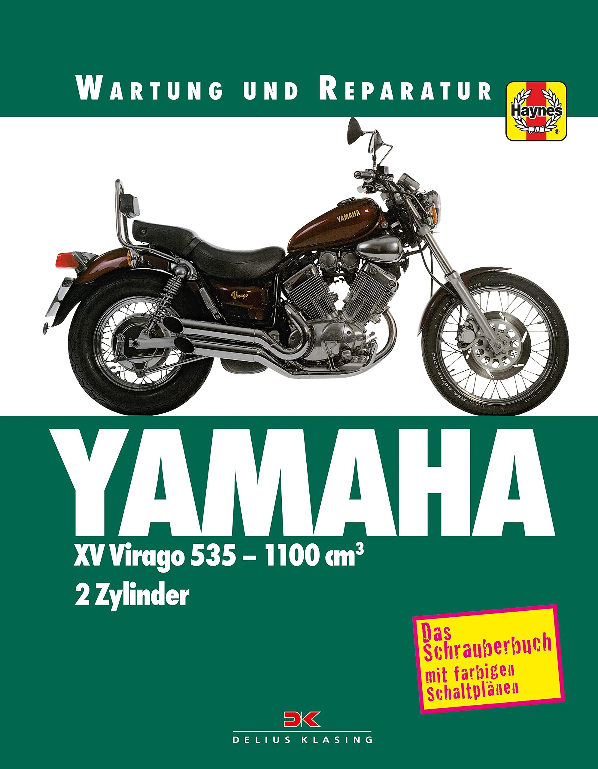 Repair Manual / Maintenance & Repair Yamaha XV Virago 535 - 1100 2 Cylinder