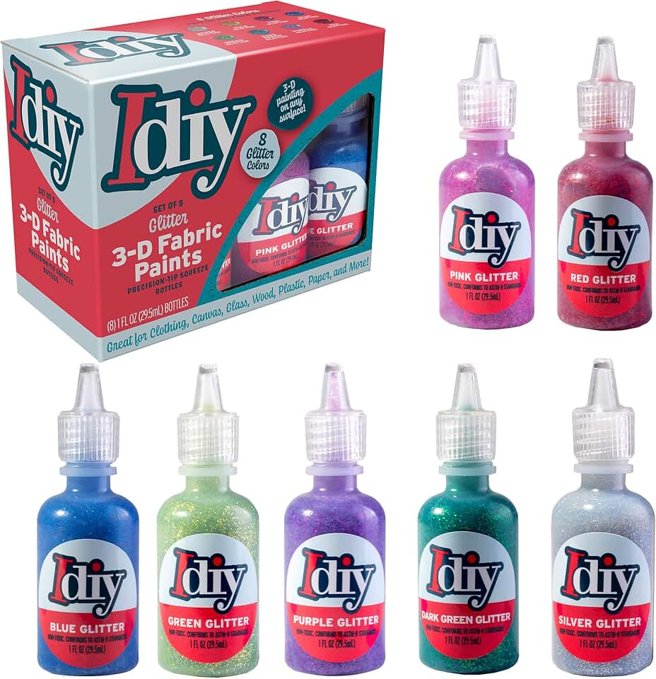 Amazon Fabric Glitter Paint