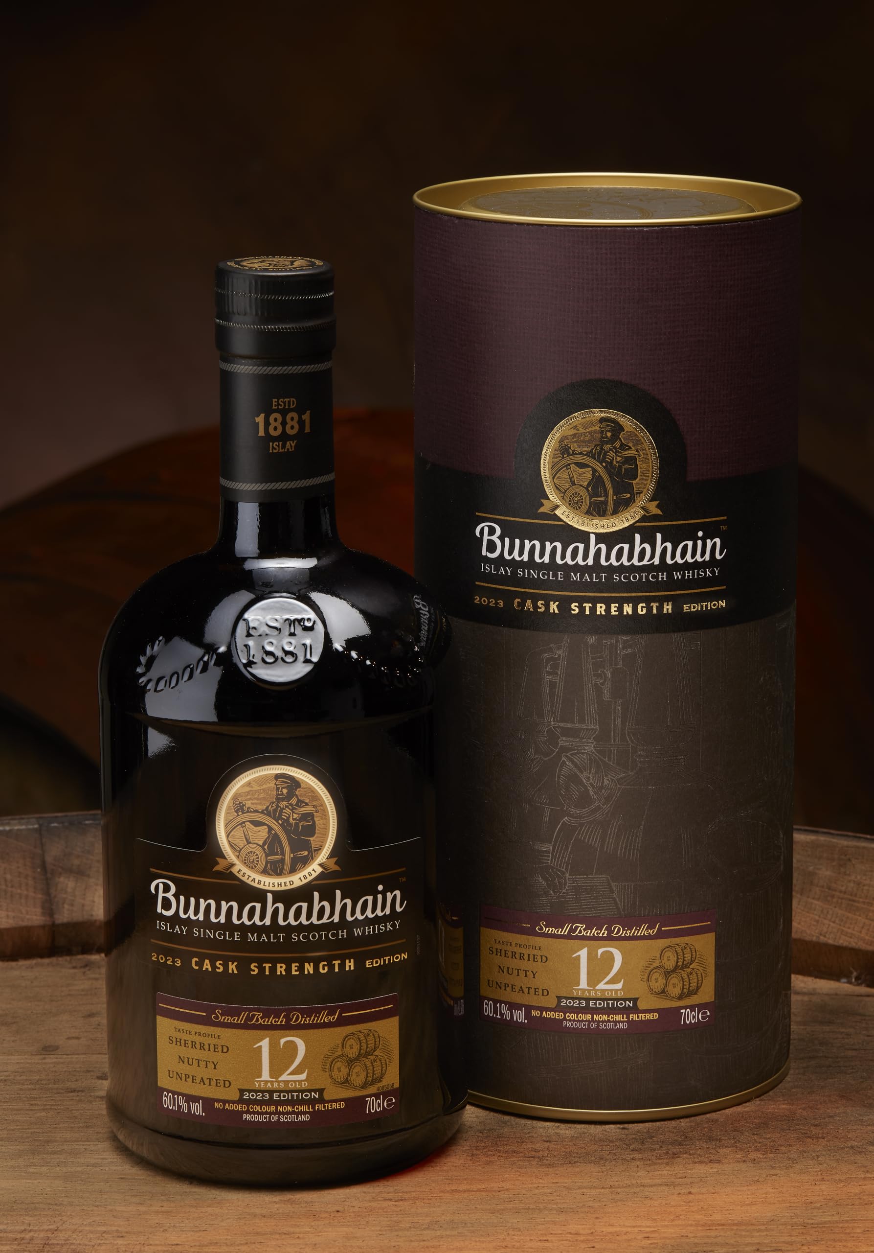 Bunnahabhain 12 Ans Cask Strength Scotch Whisky 56,4° 70cl
