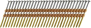 B&C Eagle A2X113HDR/22 Round Head 2-Inch x .113 x 22 Degree Hot Dip Galvanized Ring Shank Plastic Collated Framing Nails 500 per box