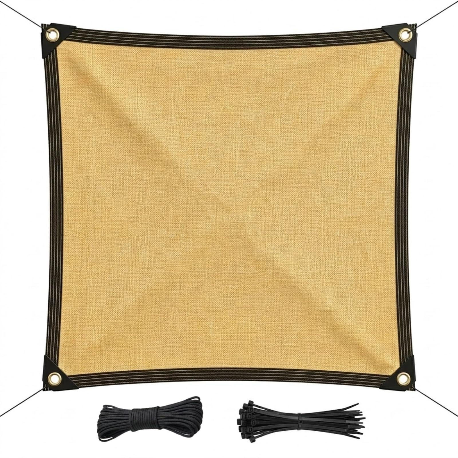 GLDYTVF HeavyDuty UV Blocking Mesh Tarp 4.0x15m with GrommetsSunshade Net for Garden Plants Dog Kennel Outdoor UseDurable Sunblock Cover for Protection