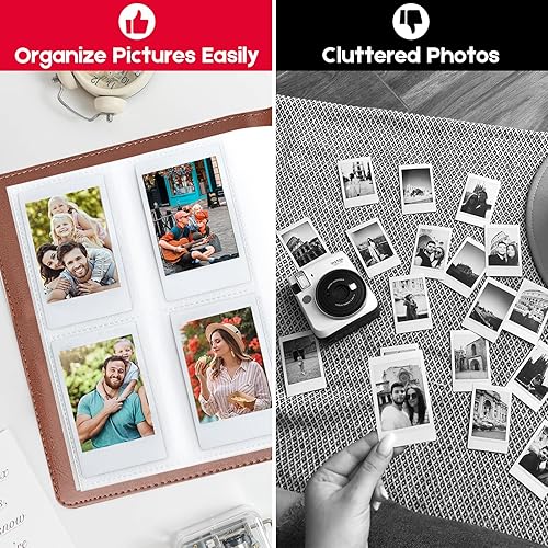 Miniatura 2 de Álbum de fotos de 128 bolsillos para Fujifilm Instax Mini 11 12 9 8 40 90 Evo 7+ LiPlay cámara instantáneamini impresora Link, impresora Polaroid