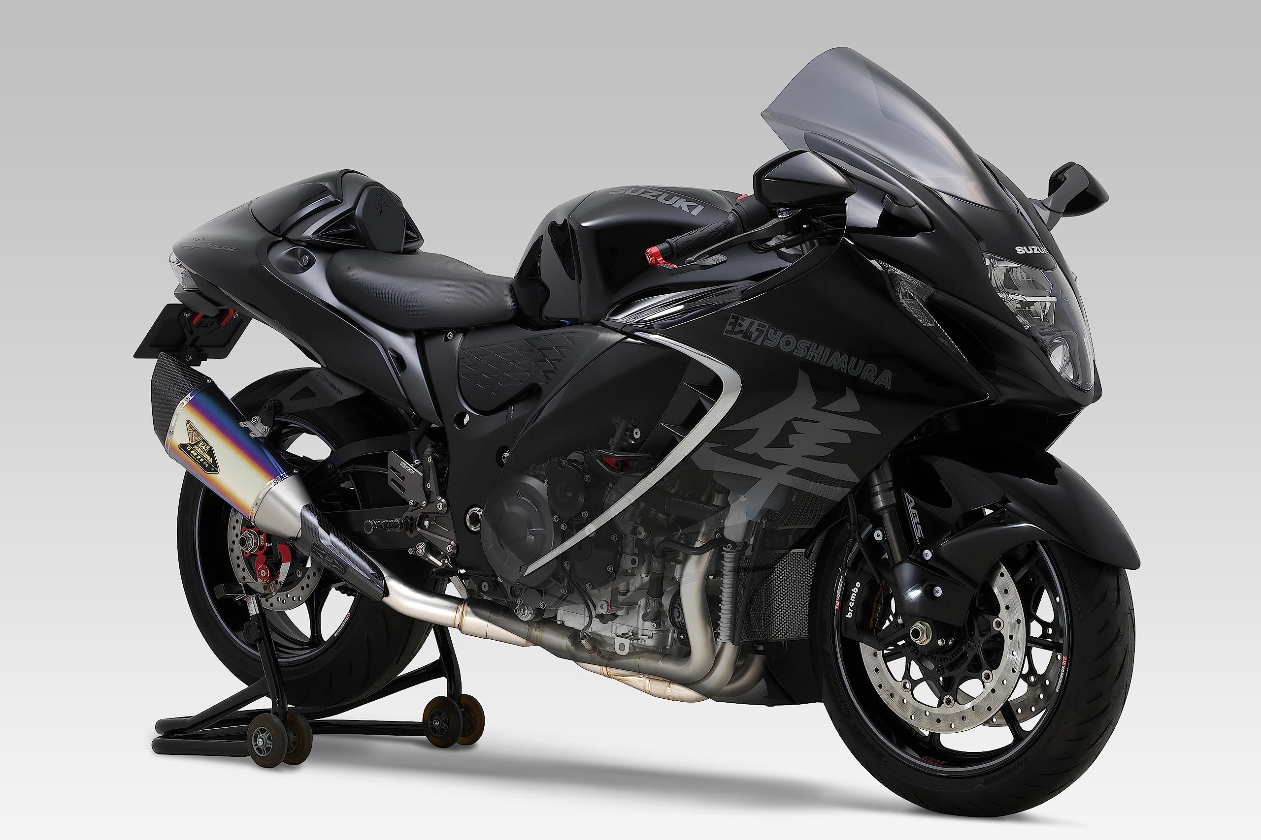 ハヤブサgsx等のチタンマフラー集合管 まもる 