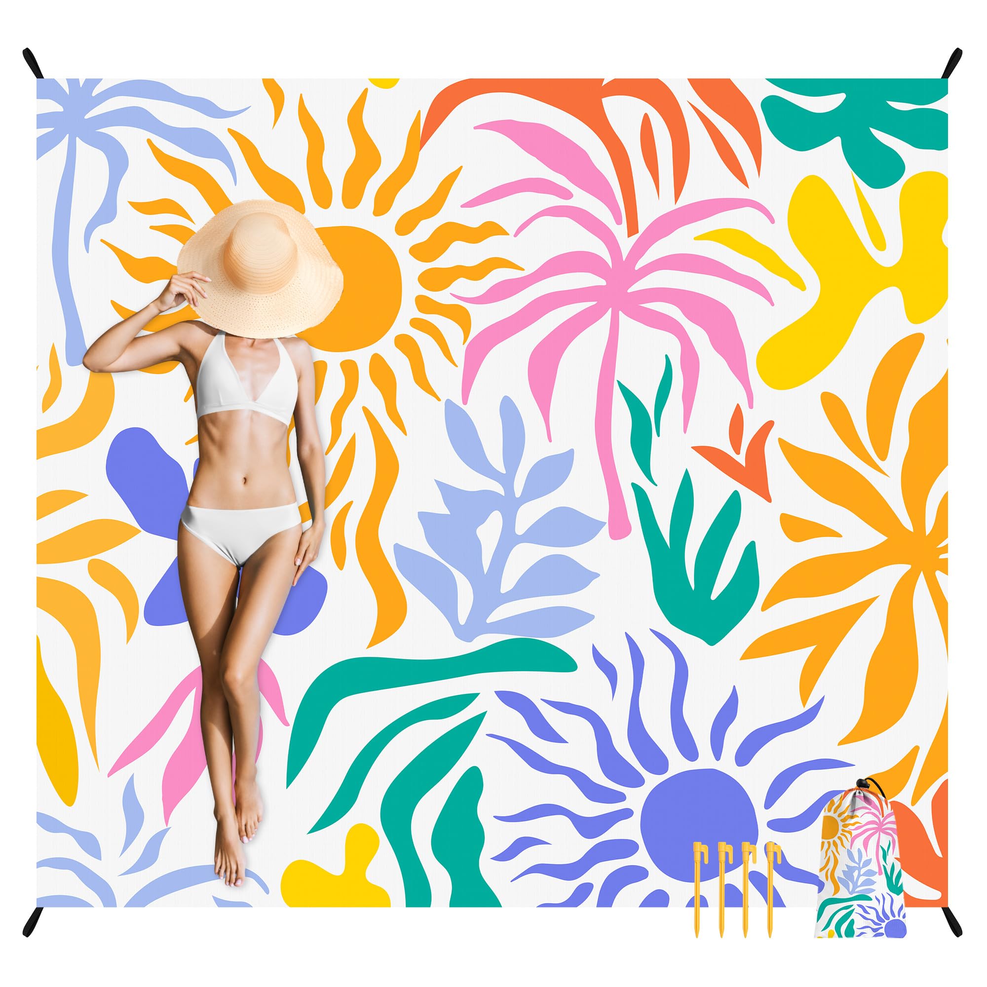 SkyNature Tropical Beach Blanket