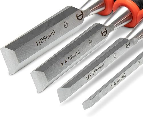 Miniatura 2 de Crescent 4 piezas de madera, 14", 12", 34", 1" cincel - CWCHS4