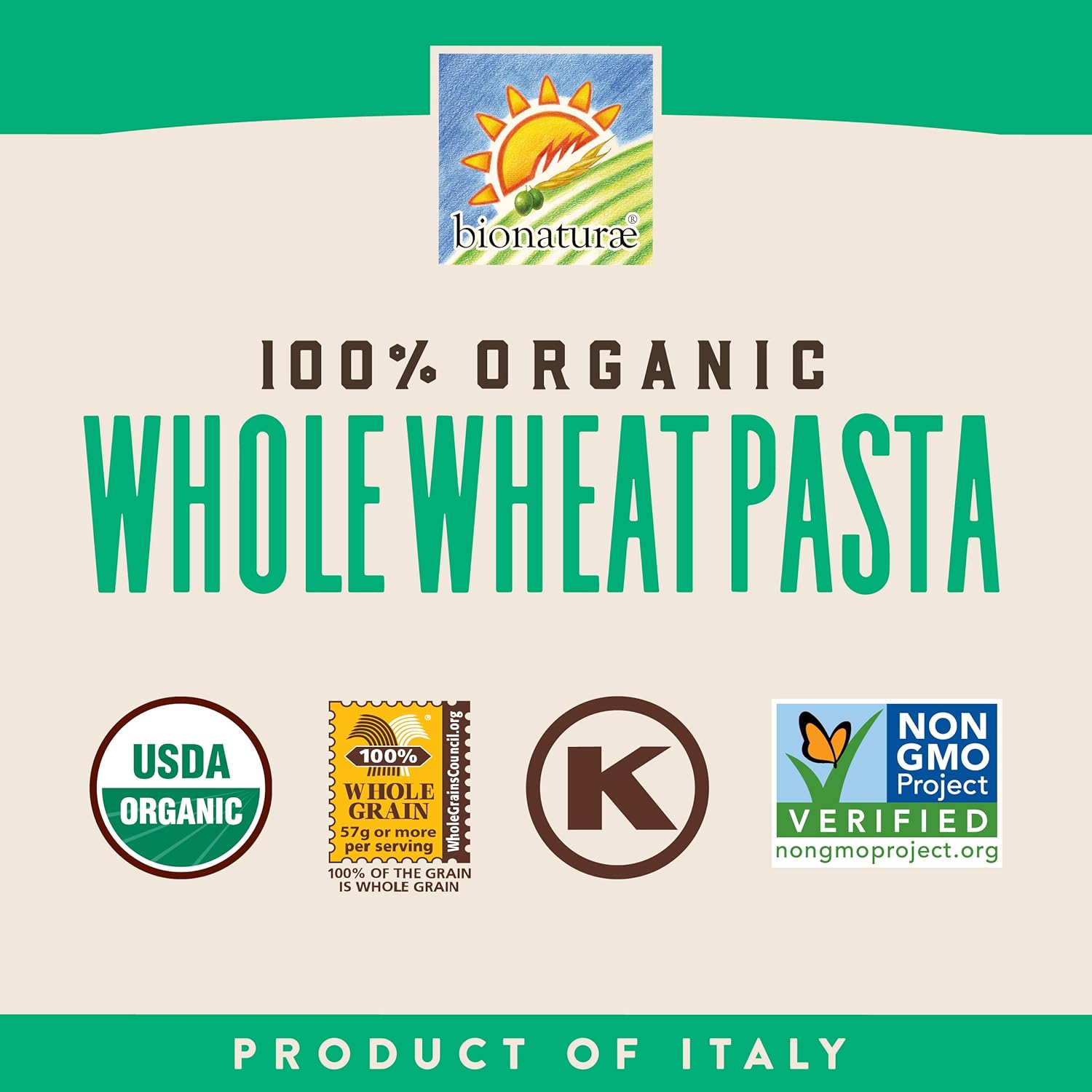 bionaturae Organic Whole Spaghetti 16 Ounce Photo