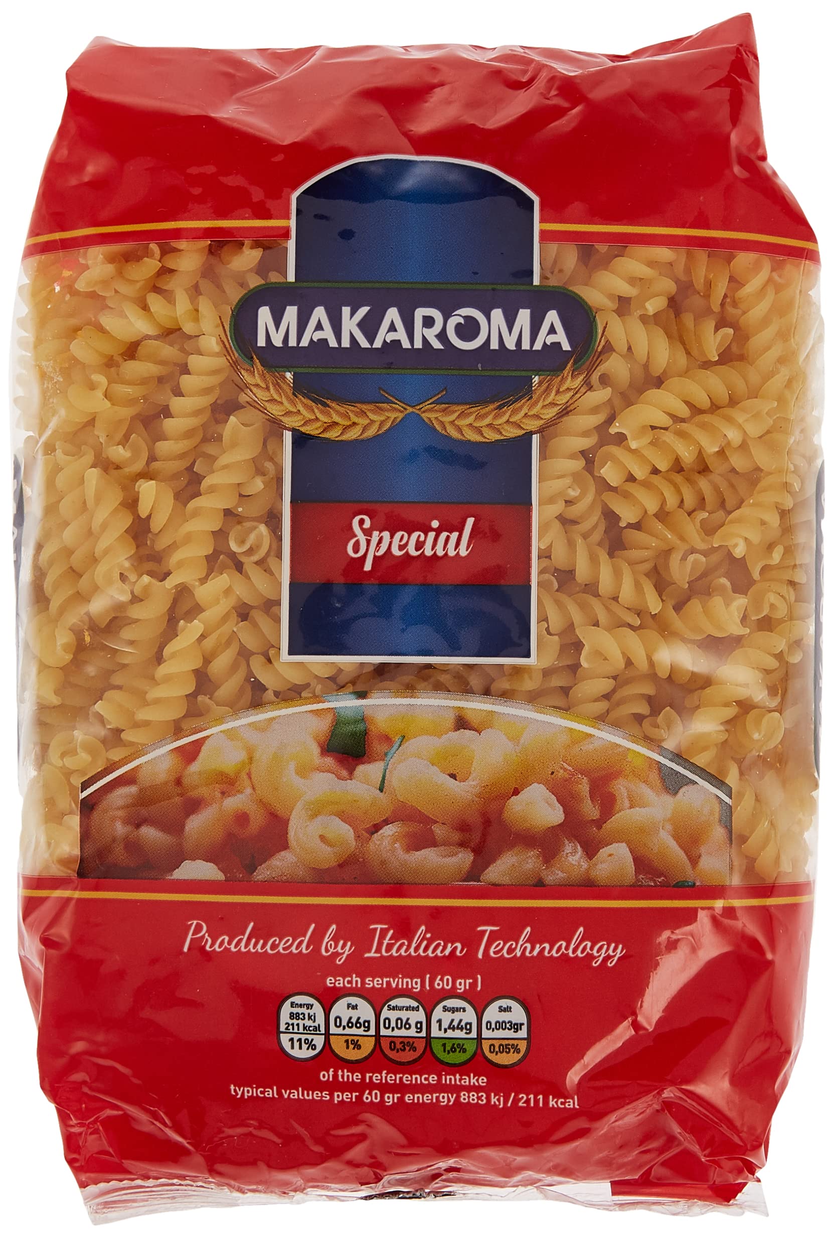 Makaroma, Special Fussili, 400 Grams