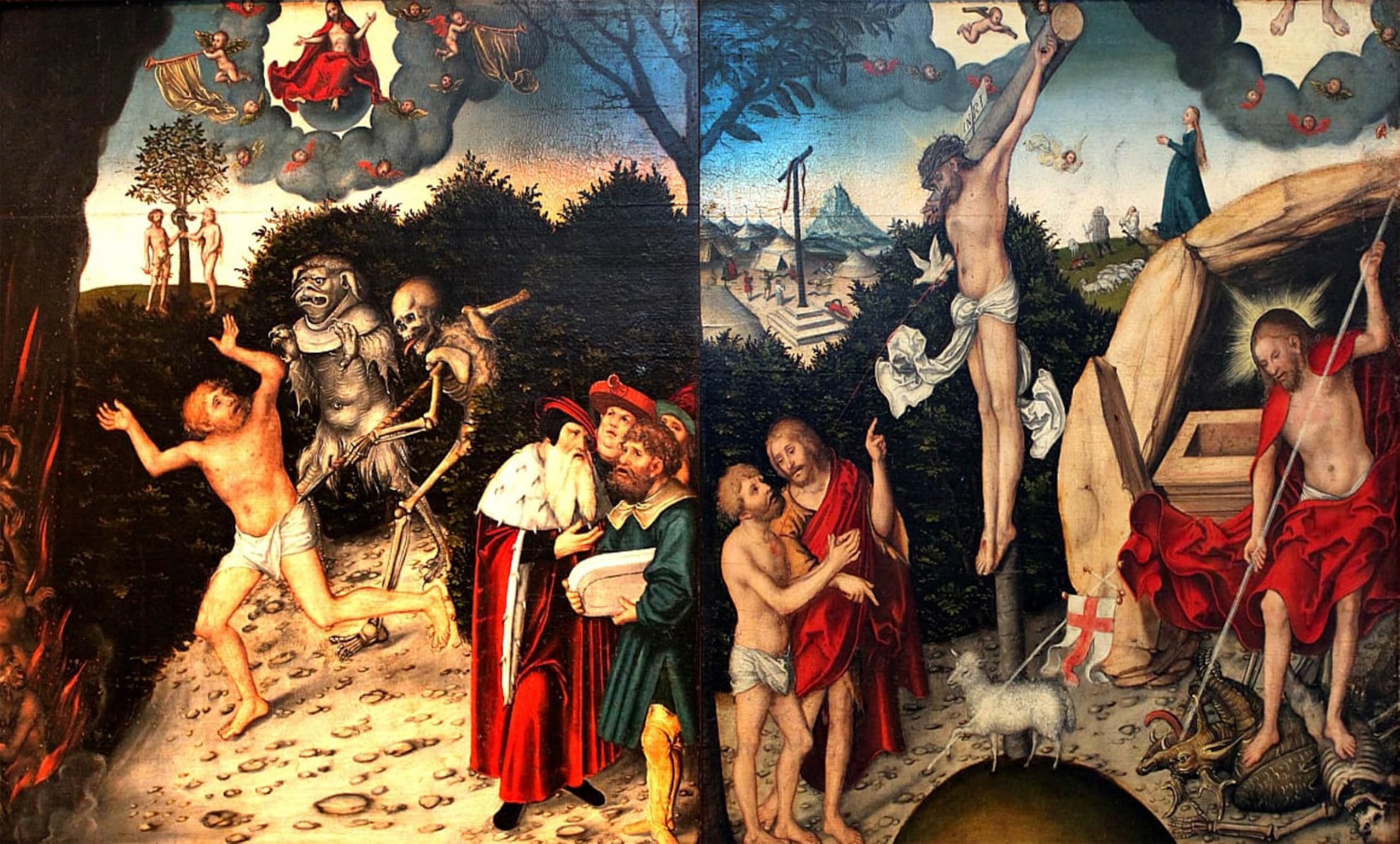 ARTXLXXBN Famous Prints Artwork Pictures Poster Painting Art Study of a Lion by Lucas Cranach the Elder Artwork Landscape Pictures for Home Decor 60x90cm