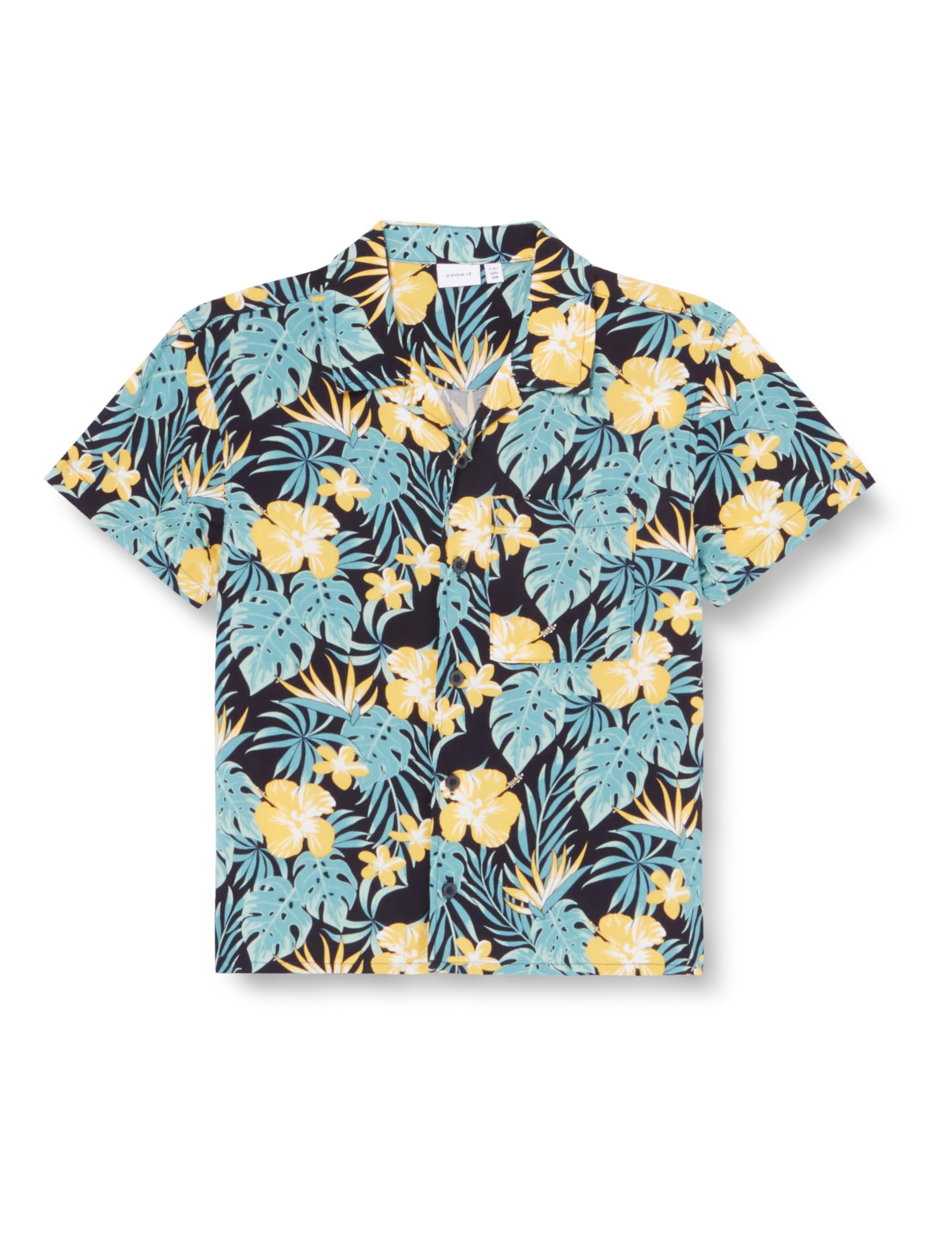 NAME IT Nkmferane SS Shirt Box Noos Camisa de Manga Corta para Niños