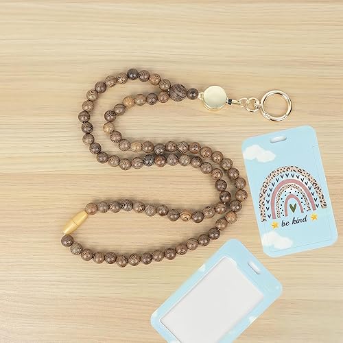 Miniatura 3 de Cordones para soporte para tarjetas de identificación, cordón para profesores con tarjetero de identificación de trabajo