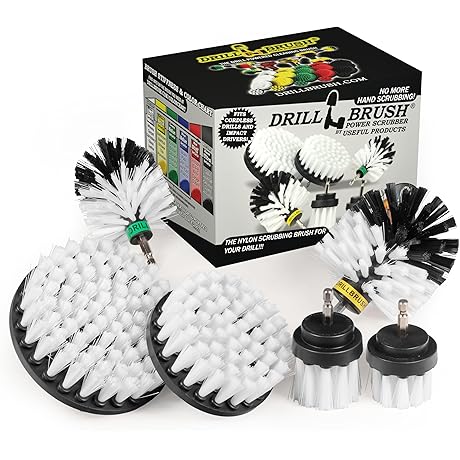 Drill Brush for Auto Detailing - Car Accessories for a Spotless Ride