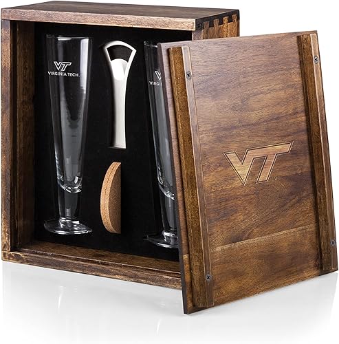 Miniatura 4 de PICNIC TIME NCAA Pilsner - Juego de cerveza artesanal unisex para adultos, con 2 vasos de cerveza, regalo para los amantes de la cerveza