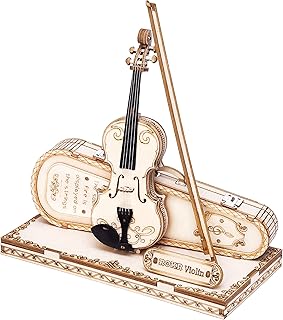 Comprar ROKR Puzzle 3D Madera Antiguo Maquetas para Montar para Construir Adultos Niñas Instrumento Musical Violín (Violin Capriccio)