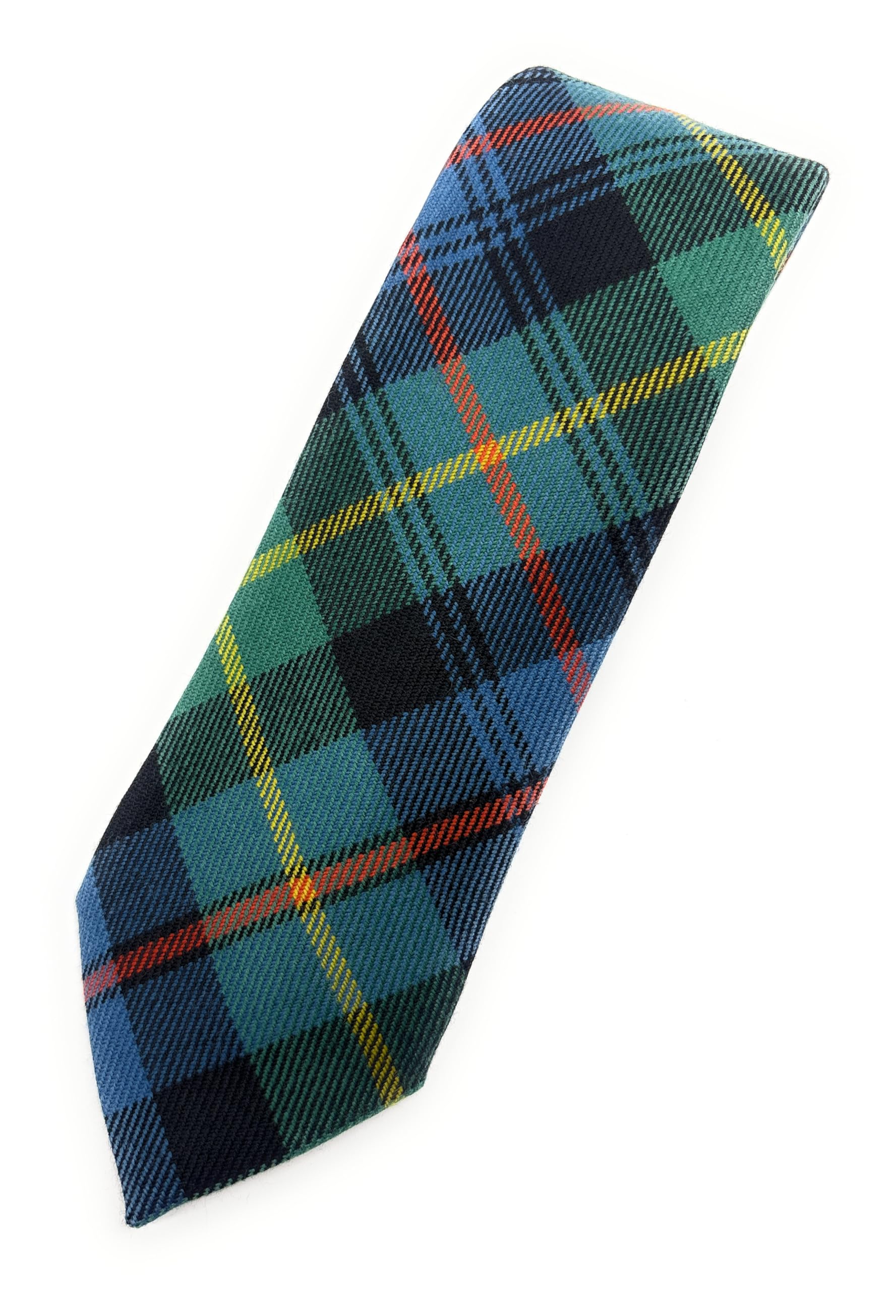 Scottish Essence Farquharson Ancient Pure Wool Scottish Tartan Necktie Available In Various Tartans - Made In Scotland (Farquharson Ancient)