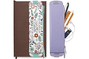 FINPAC 2-Pack Elastic Pencil Case for Notebook