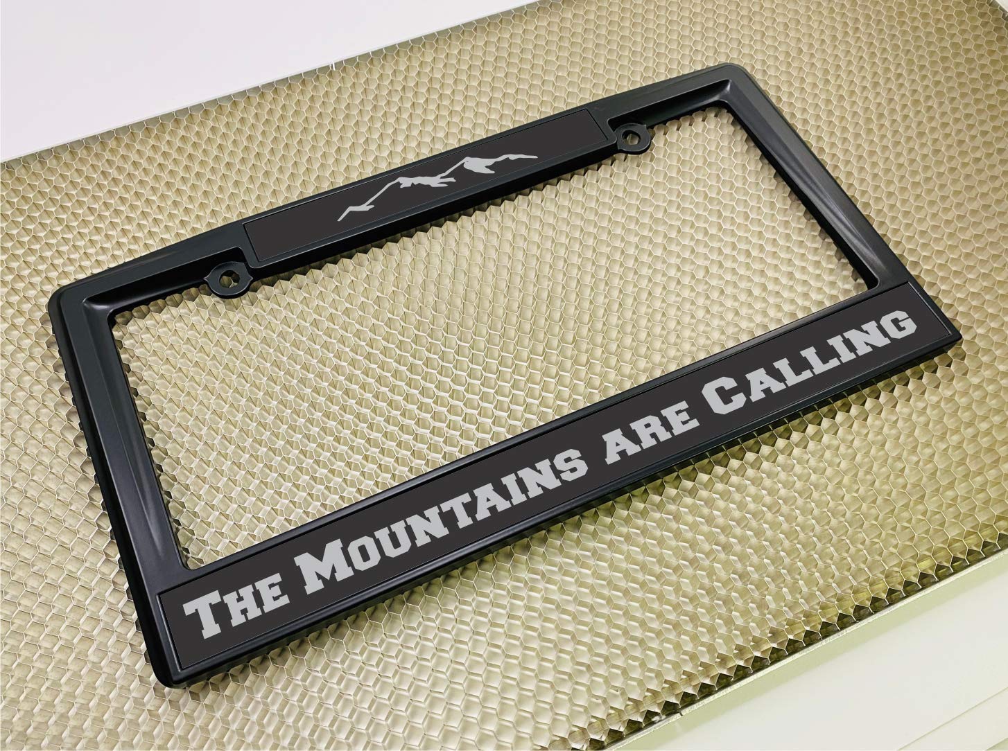 Custom Personalized Heavy Duty Metal Laser Engraved Car License Plate Frame wit - Picture 95 of 113