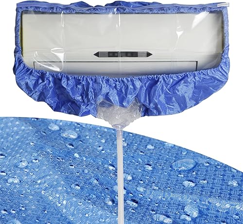 FavorCOOL Bolsa de limpieza de aire acondicionado dividida impermeable, bolsa de lavado de polvo, bolsa de servicio de lavado de aire acondicionado