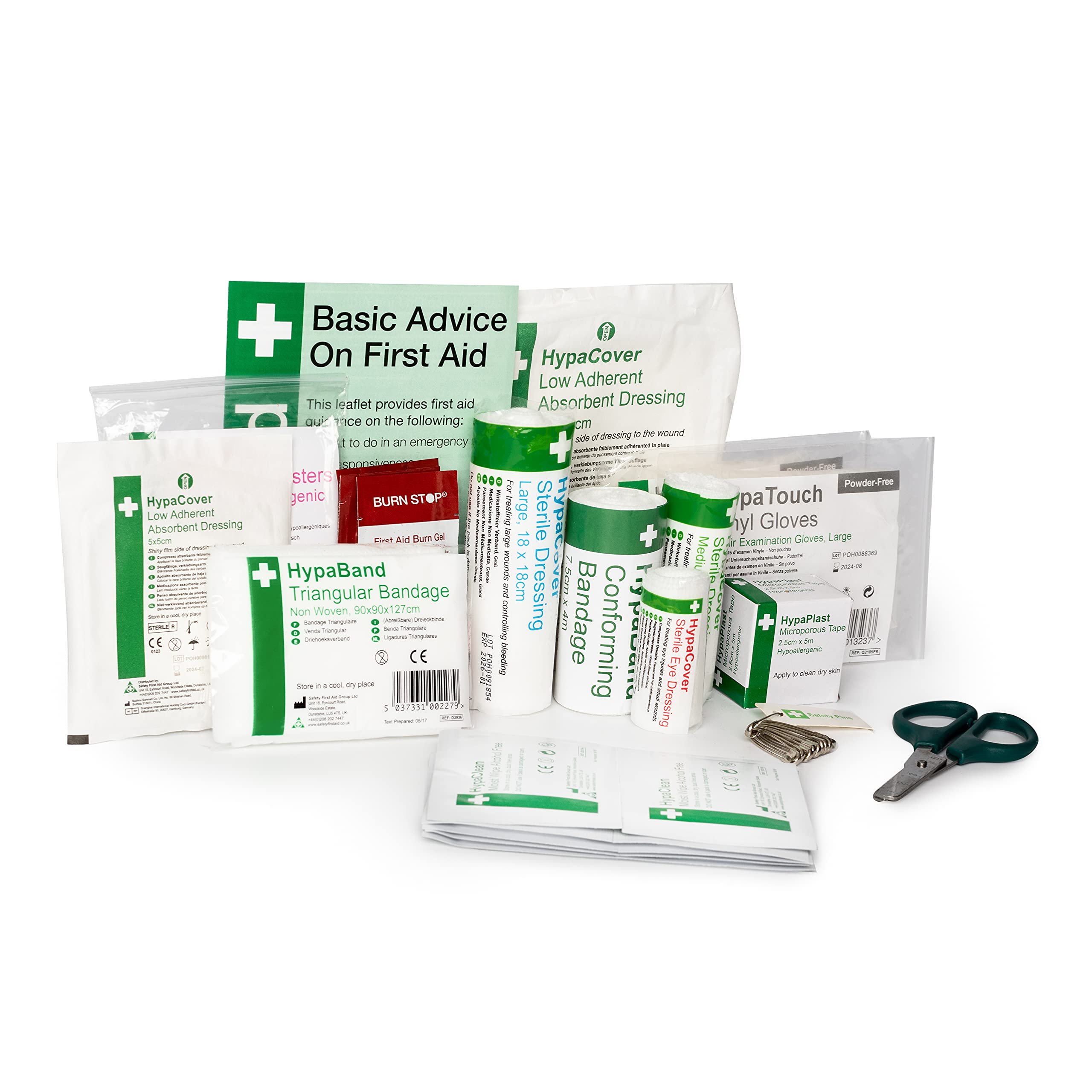 Safety First Aid Group R539A General Purpose First Aid Refill, Small
