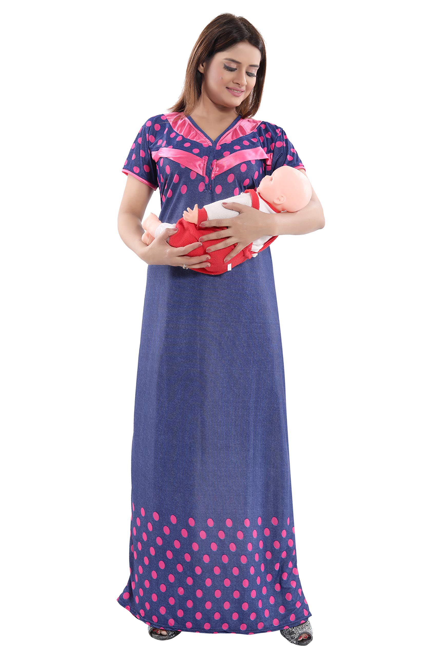 FabmeNursing Sarina Satin Nightwear