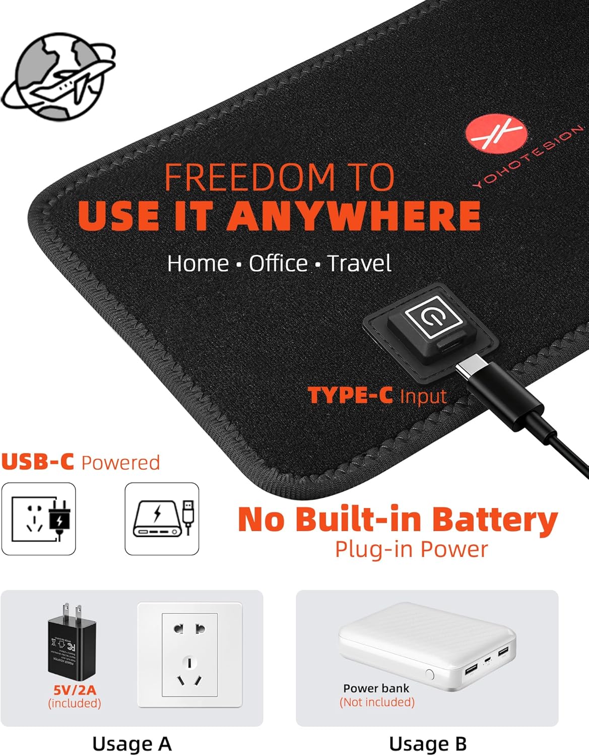 Red Light Therapy for Body, 3 in 1 Mini Infrared Red Light Therapy Belt with Timer, 660nm & 850nm Red Light Therapy Pad for Back Waist Abdomen Shoulder Arms Legs Knee and Joint (Corded) - Image 6