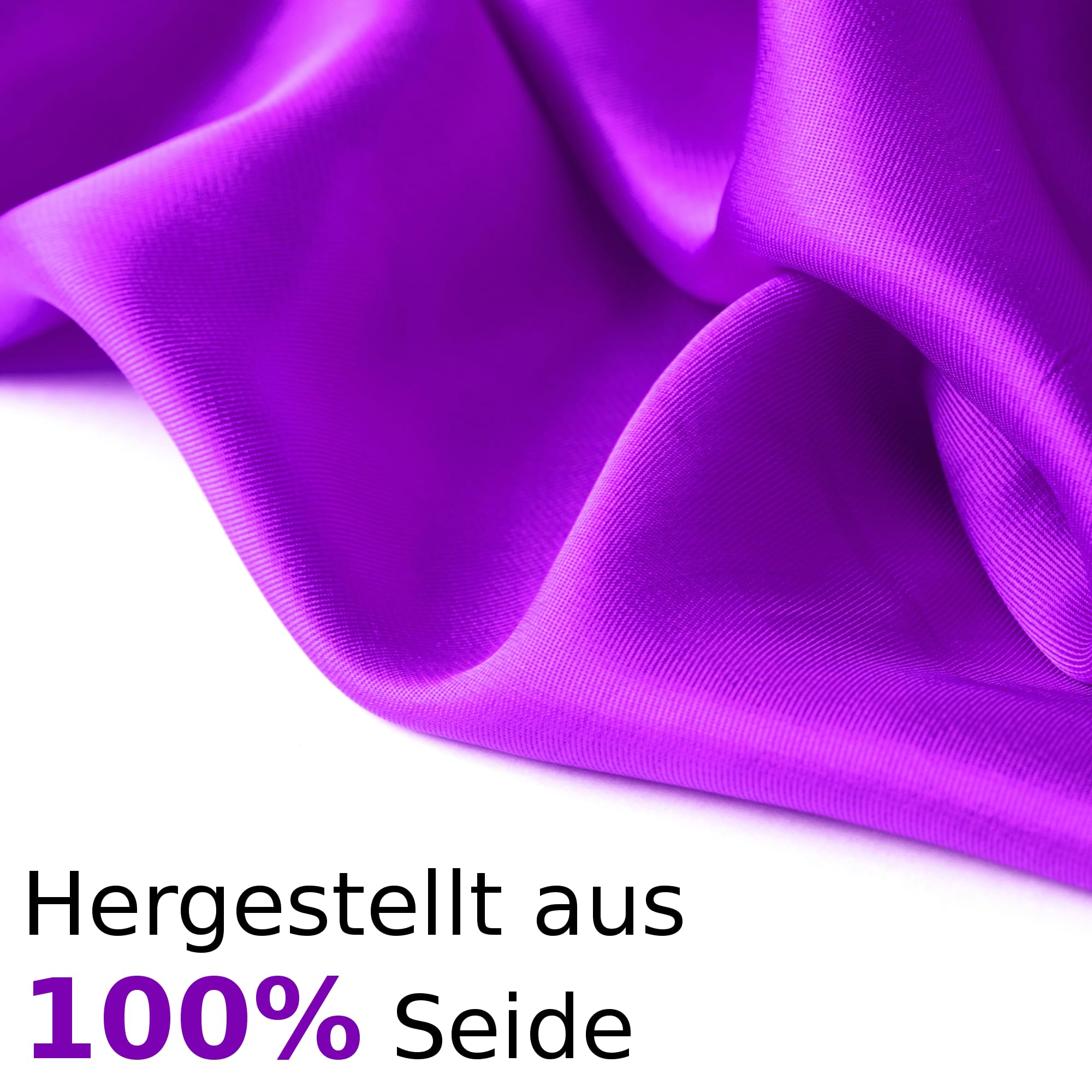 Japanwelt Seiden-Schal für Damen, bunt & elegant, aus 100% Seide, Stola Frauen Woman Seidentuch Schultertuch leichter Damenschal, Schals & Tücher, Herbst Winter Sommer, Halstuch Crash-Schal Tuch