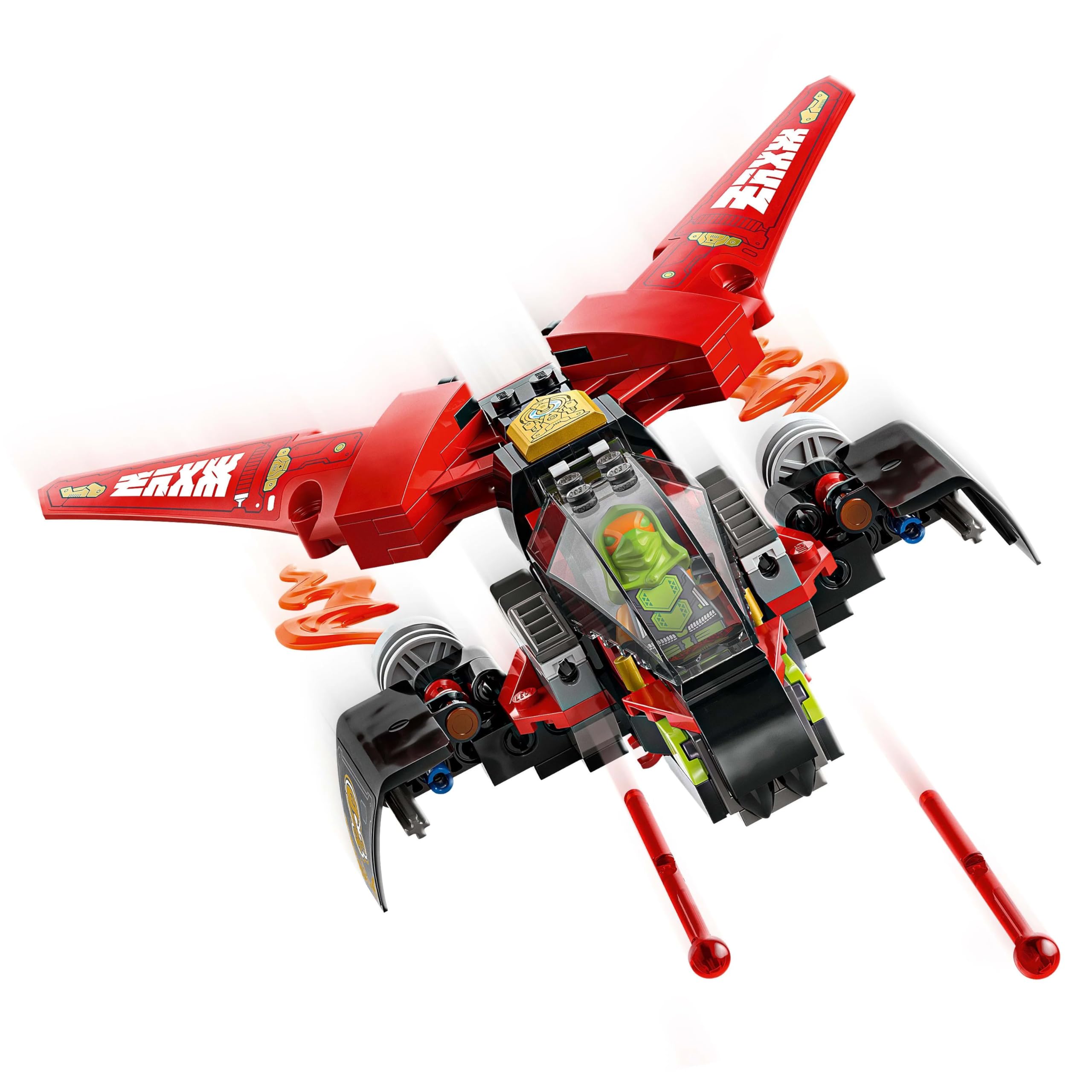 LEGO NINJAGO Pojazd bojowy ninja 71844 | pojazd ninja, zabawka akcji, prezent dla chłopca i dziewczynki 8+, misja ninja, 561 elementów