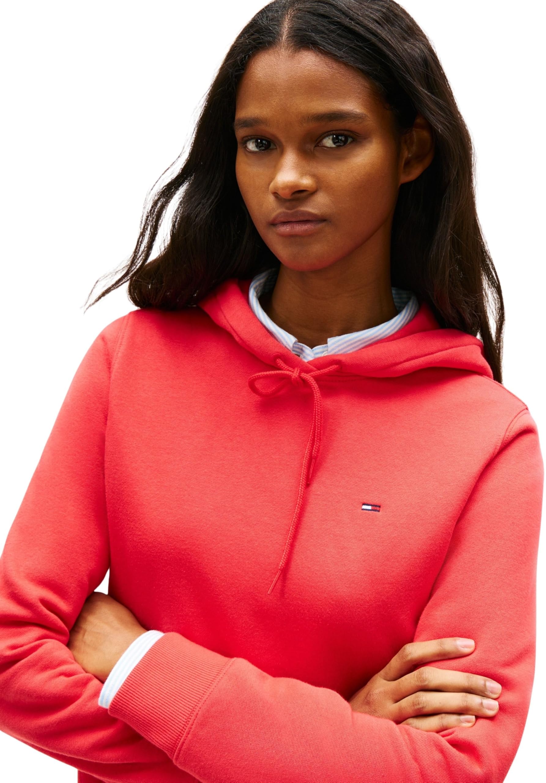Tommy Jeans Damen Hoodie TJW Regular mit Kapuze