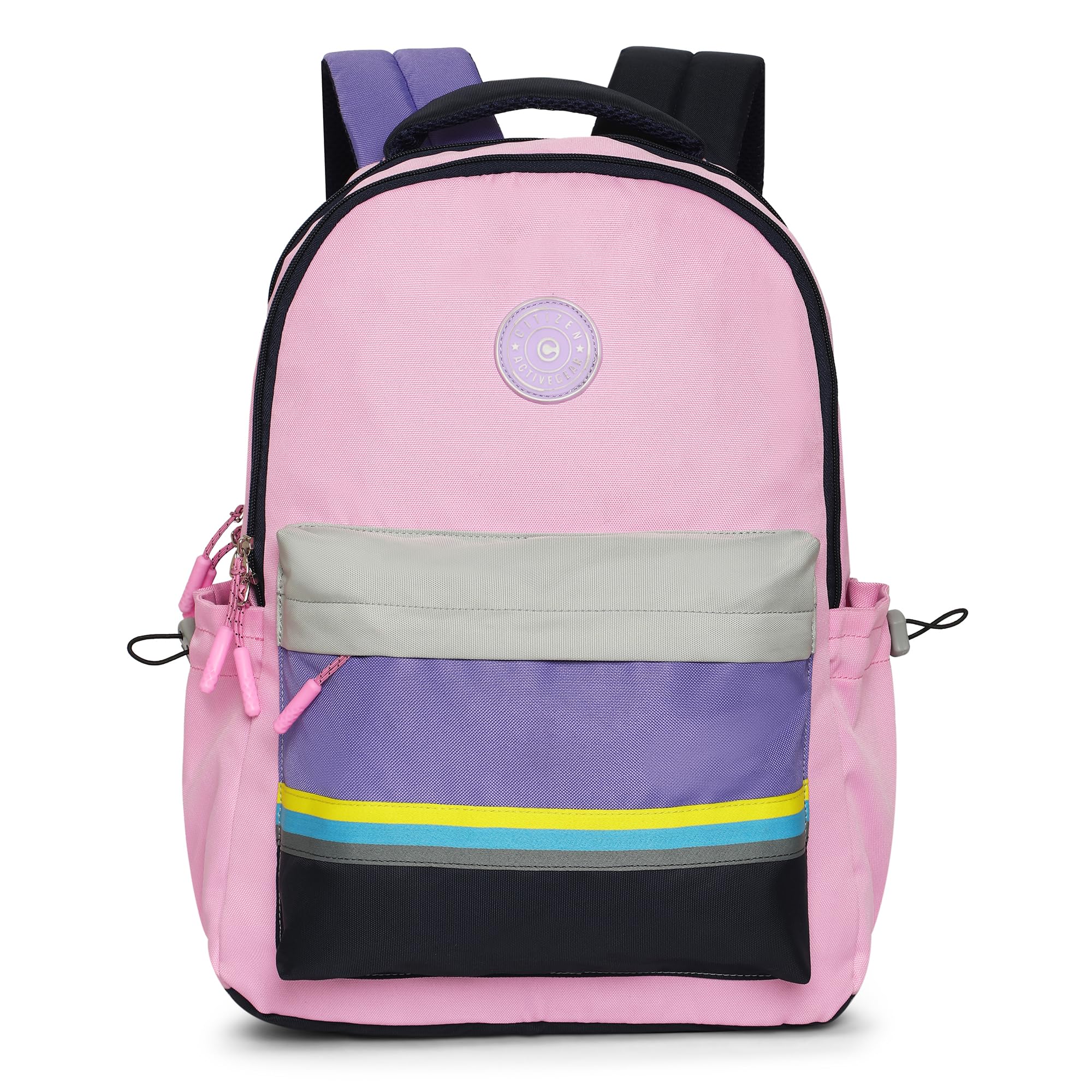 Lily Kids School Backpack with Free Pencil Stationary Pouch | 20L Polyester Unisex Casual Backpack/Daypack/Travel Backpack/School Bag for Boys & Girls-image-24