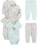 Simple Joys by Carter's Baby-Boys 6-Piece Little Character SetLayette Set