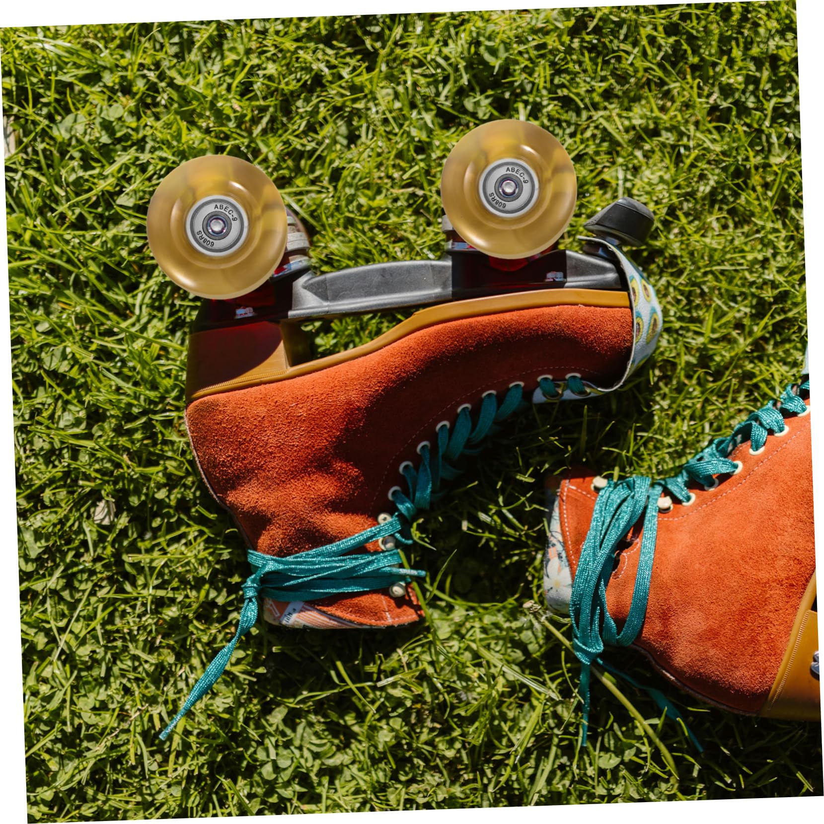 WOONEKY 4piezas Ruedas De Patines Para Exterior Accesorios Para Patinar Interiores y Exteriores Ruedas De Repuesto Para Patinaje Línea Para Patines De Interior Para Hombre y Mujer
