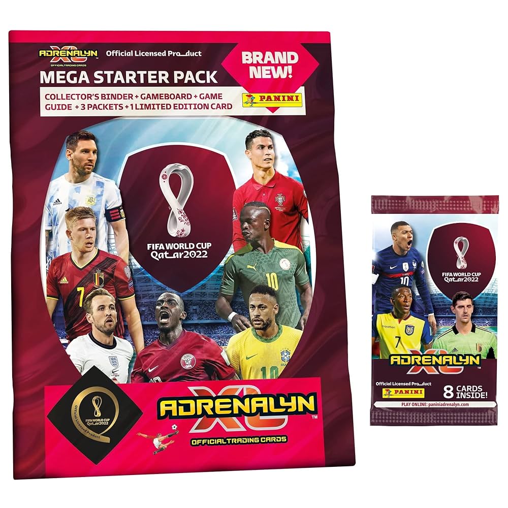 2022 Panini Adrenalyn XL FIFA World Cup Cards - Starter Pack