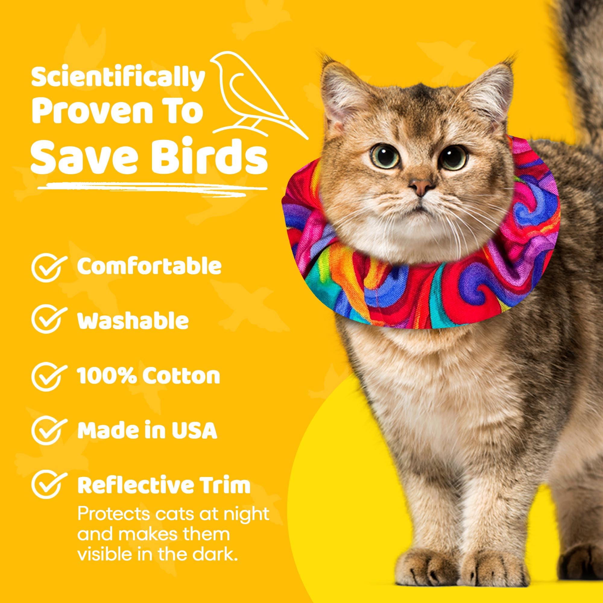 Birdsbesafe® Obroża dla kota