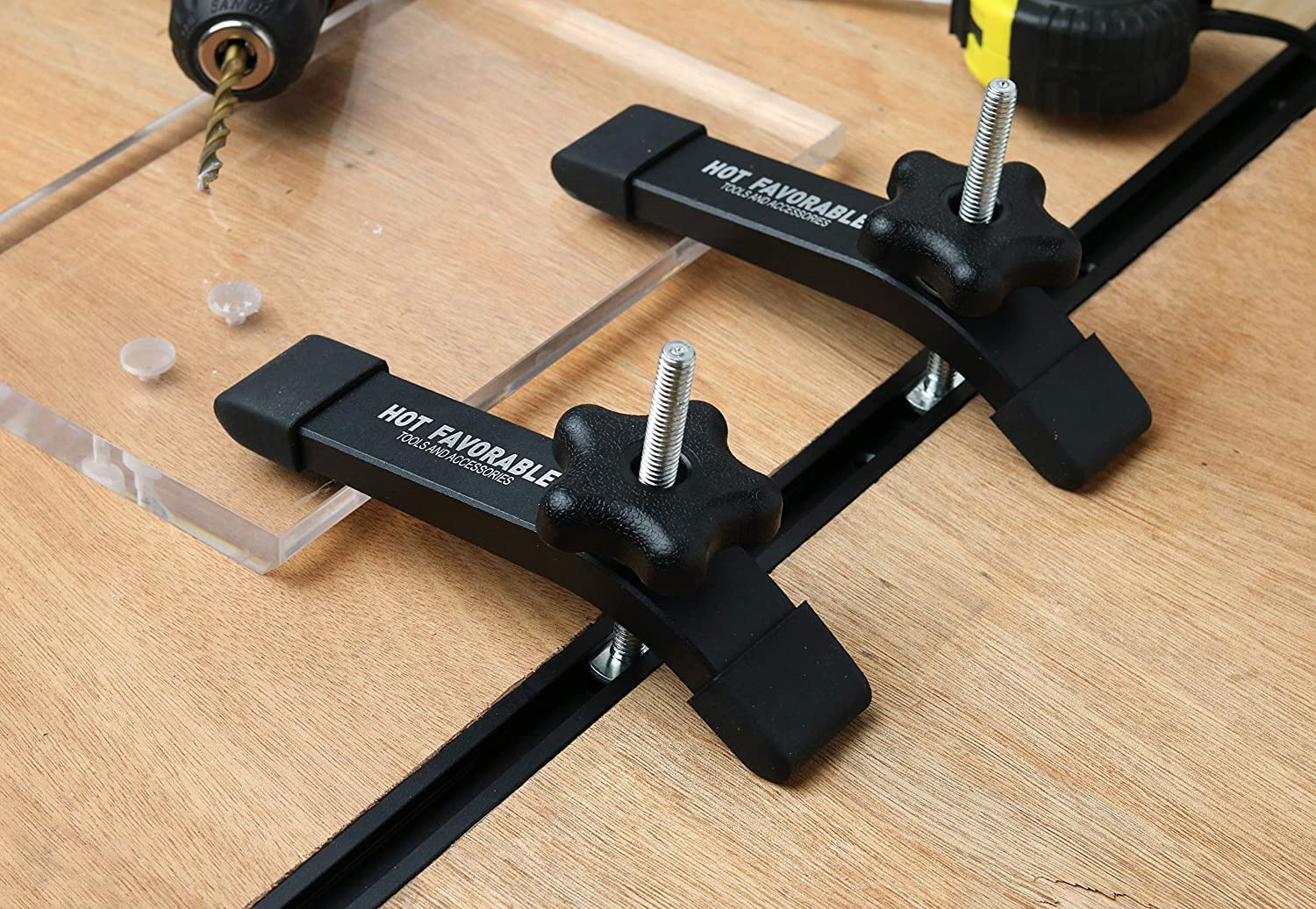T-Track Hold Down Clamps - 4 Pack -6 T-Track Hold Down Clamps - 4 Pack -6