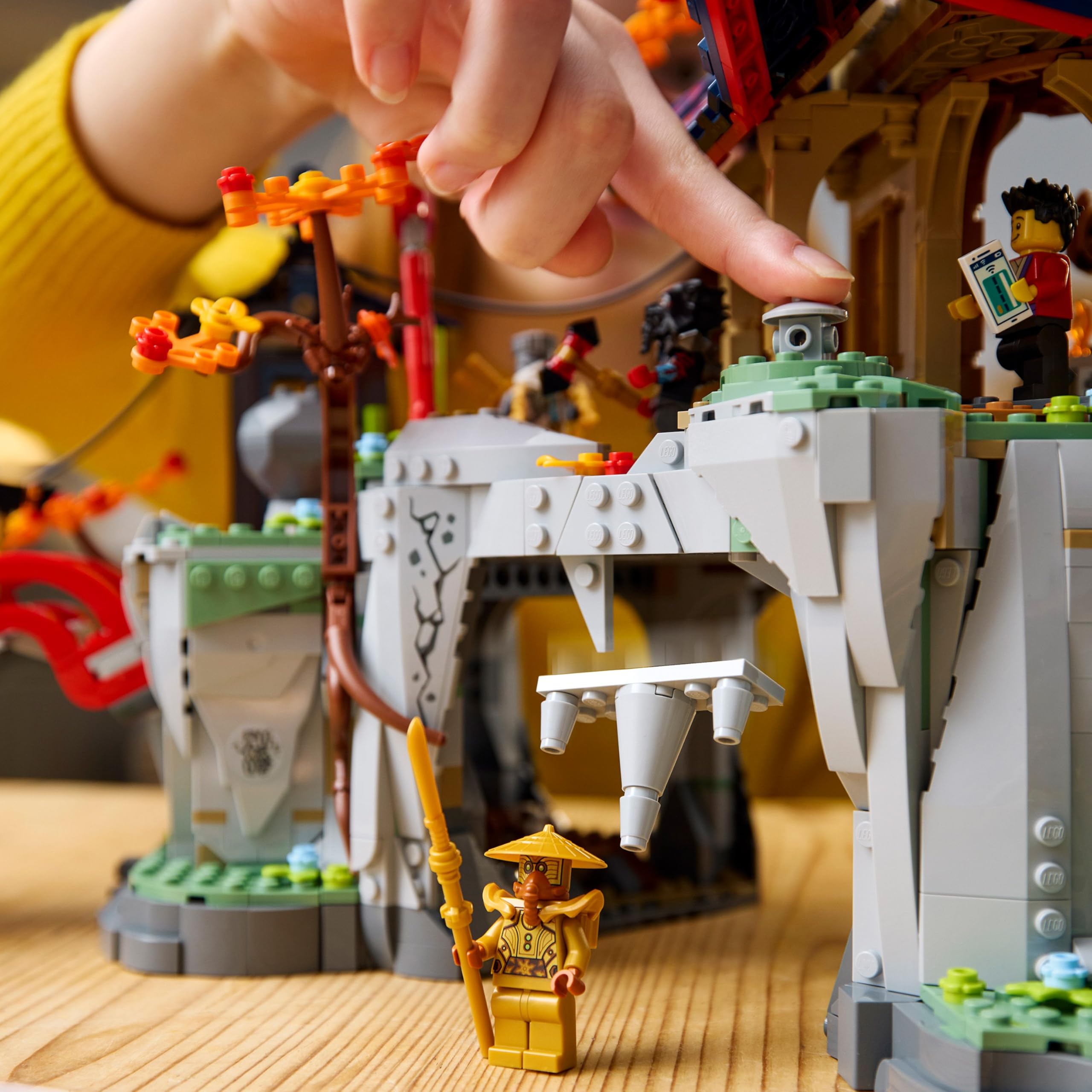 LEGO Ninjago Cidade do Templo do Torneio 71814 | Amazon.com.br