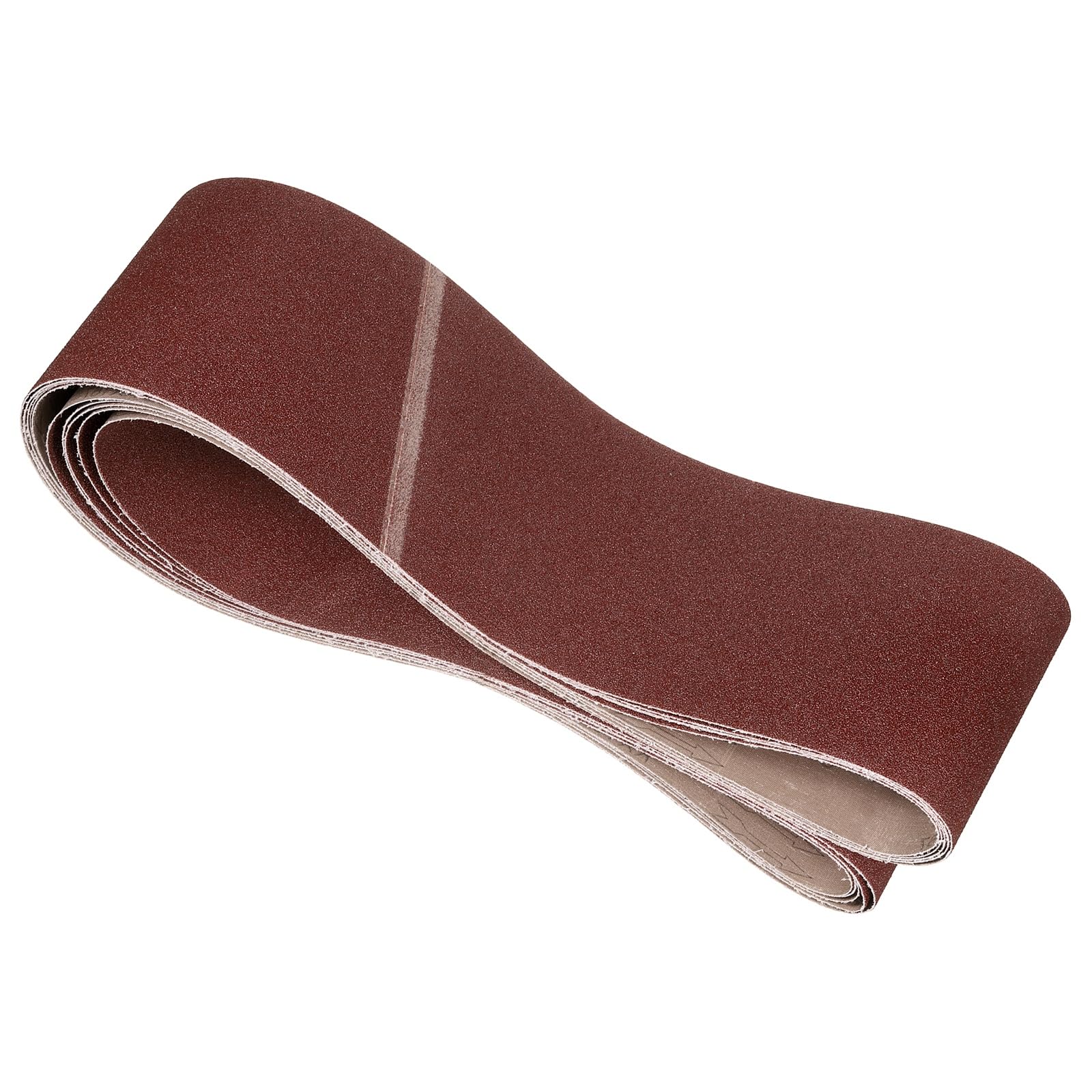 5 Pcs Sanding Belts 6 x 89 Inch 60 Grit Aluminum Oxide