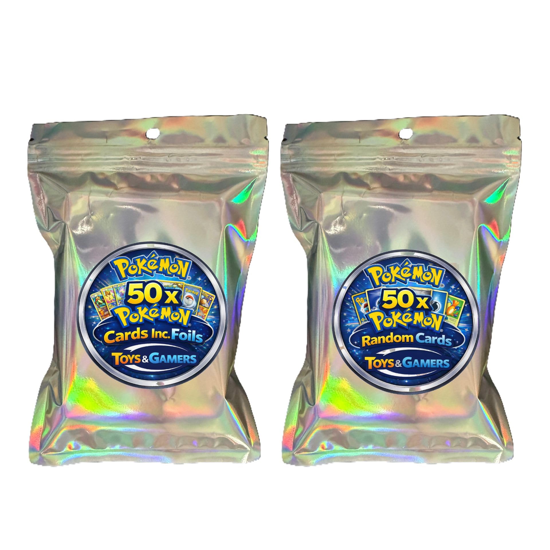 100 Pokémon Cards Bulk Bundle, Metallic, Standard (63.5 x 88 x 0.04 mm)