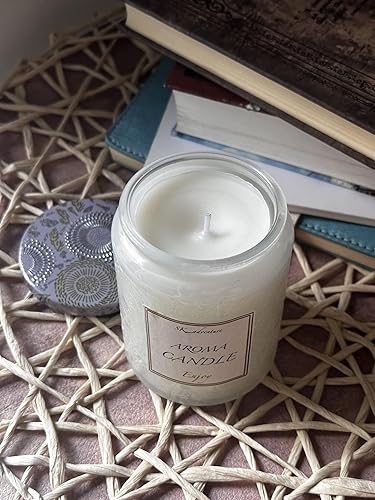 Miniatura 2 de Velas aromáticas para el hogar, cera de soja natural, Gardenialargo tiempo de combustión, regalos relajantes, grandes velas de aromaterapia blanca,