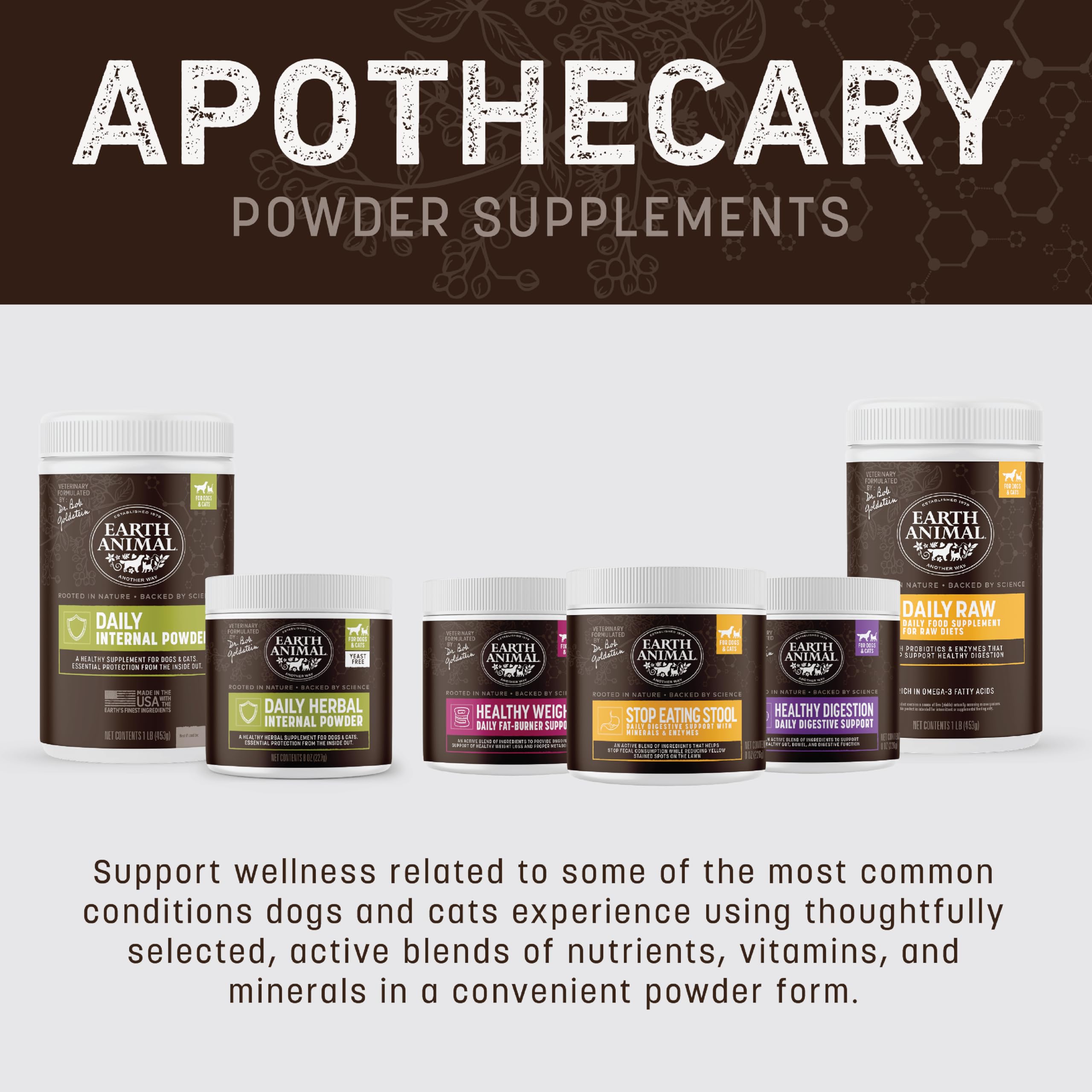 Earth Animal Apothecary Supplement - Healthy Weight for Dogs & Cats - 8 oz — Amazon image 5