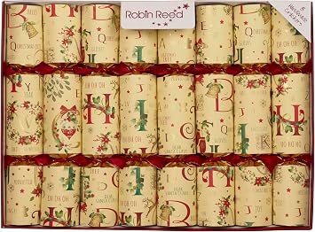 Robin Reed Handmade Christmas Party Favors Decorations - 8 x 10 inch - Holiday Time 52301