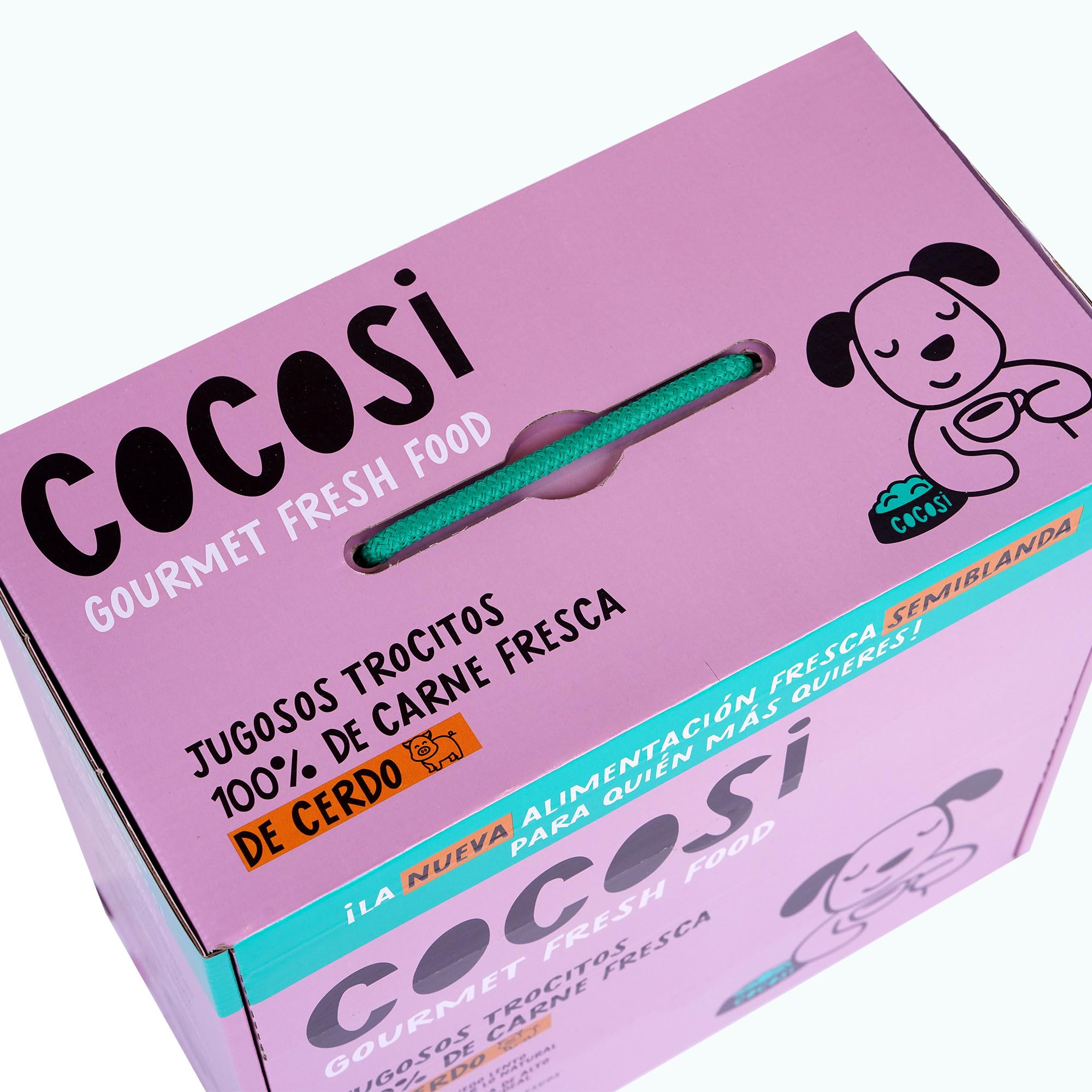 CoCosi Alimento Semiumido per Cani Nutrizione Completa Deliziosa Alta Palatabilità (3.6 KG, Gusto Maiale)