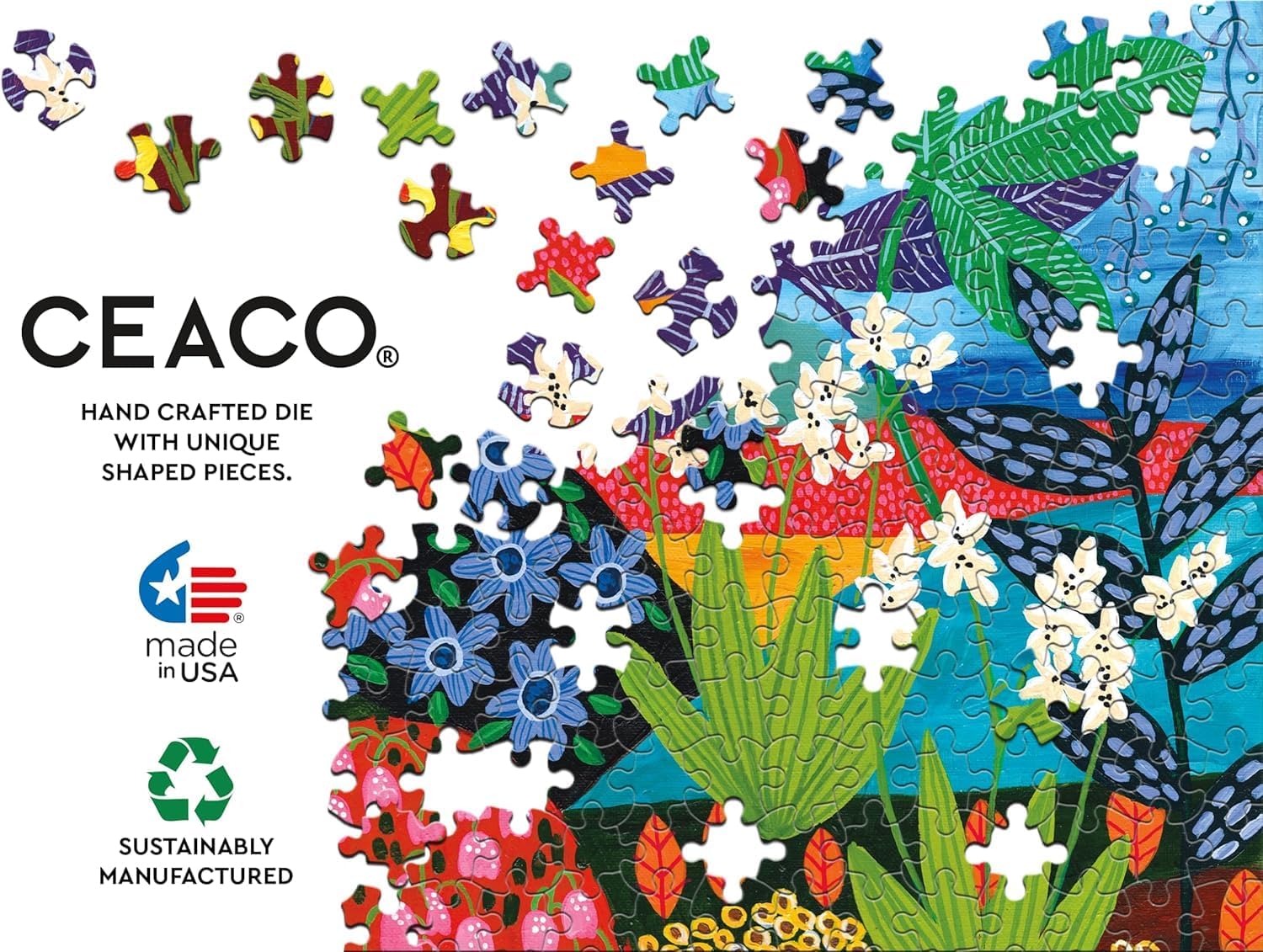 Ceaco - Liselle Larsen - Fantasy Gardens - 300 Oversized Piece Jigsaw Puzzle