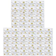Yu-Be Yuzu Cream Sample Pack 50 Count Japanese Hand & Body Moisturizer Vegan, Glycerin-Rich For Dry/Sensitive Skin Light Citrus Yuzu Scent 50