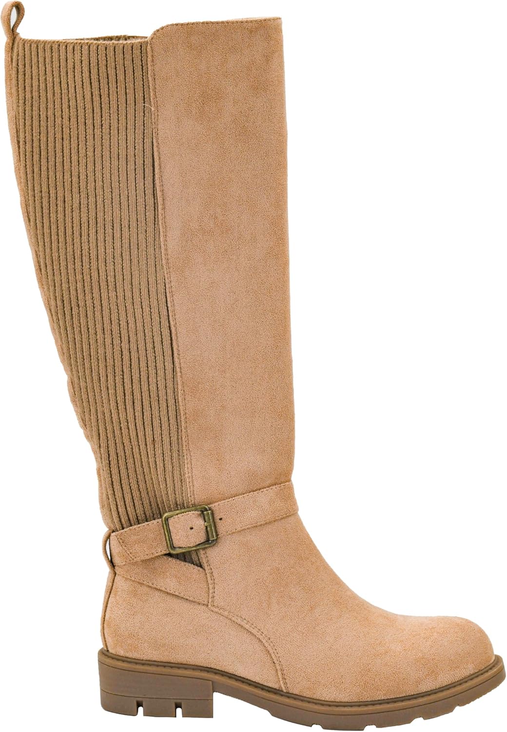 Corkys Footwear Women's Hay There 1.25-Inch Heeled Boot, With a Pull On Loop, Cushioned Insoles For All Day Wear, An Adjustable Ankle Buckle, And A Sock Top Back